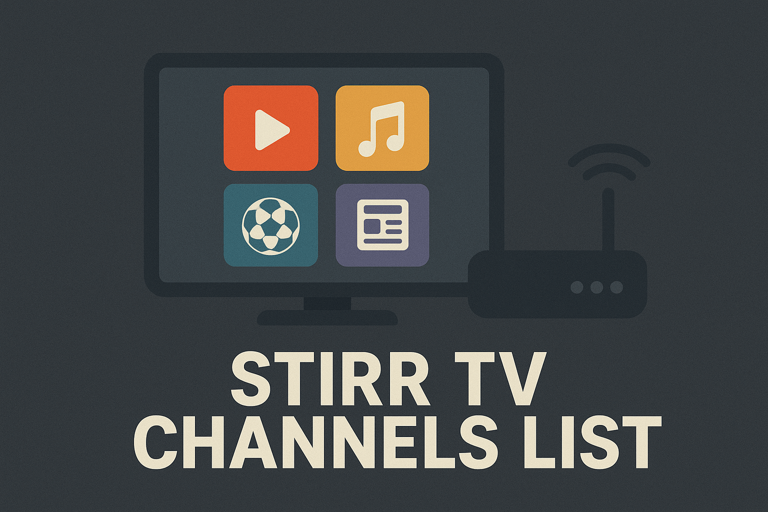 stirr tv channels list