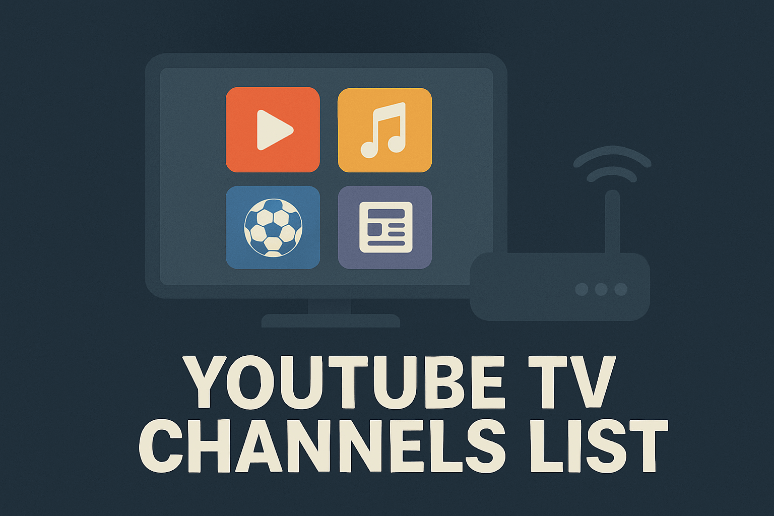 YouTube TV Channels List
